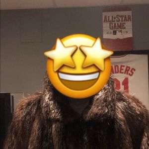 men'sBeaver coat